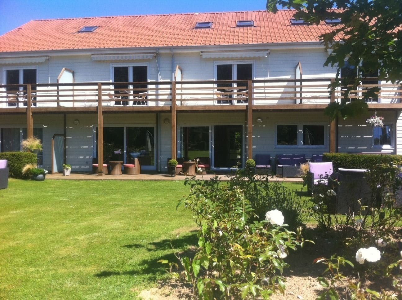 Les Jardins D'Ulysse, The Originals Relais Otel Cucq Dış mekan fotoğraf