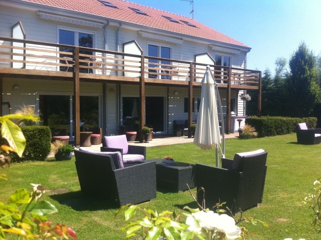 Les Jardins D'Ulysse, The Originals Relais Otel Cucq Dış mekan fotoğraf